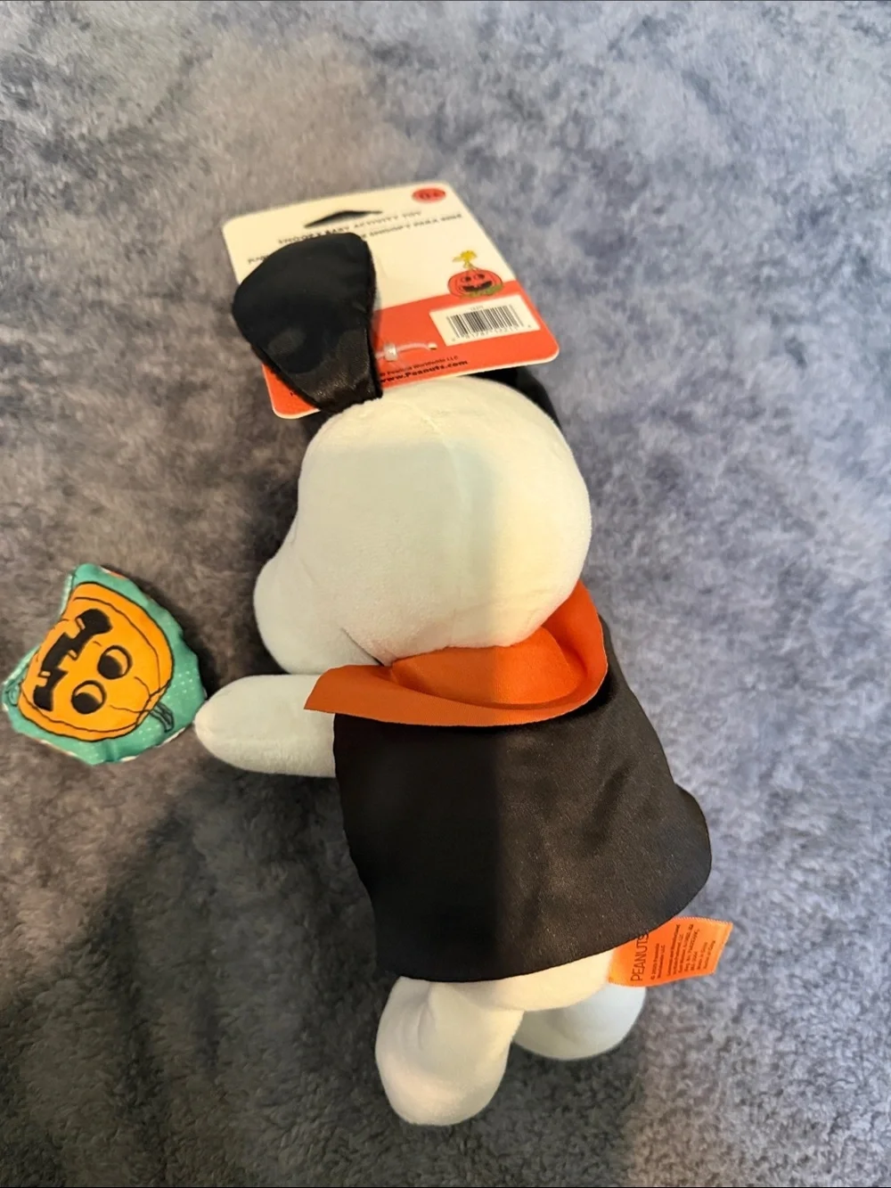 Peanuts Halloween Plush & Sensory Toy Set - Lot of 5 0+